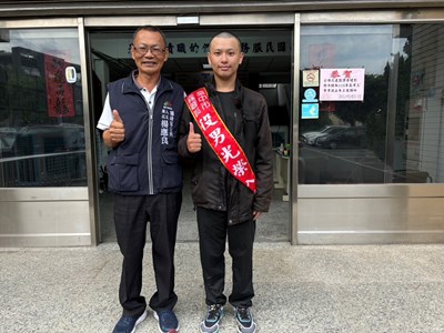 役男光榮入營