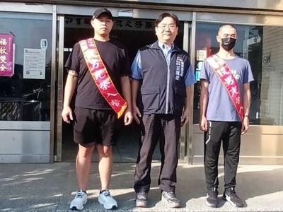 役男光榮入營