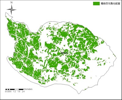 霧峰既有農地範圍